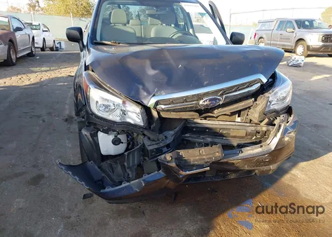 2018 Subaru Forester 2.5I из США, поврежденный, VIN JF2SJABC0JH601027